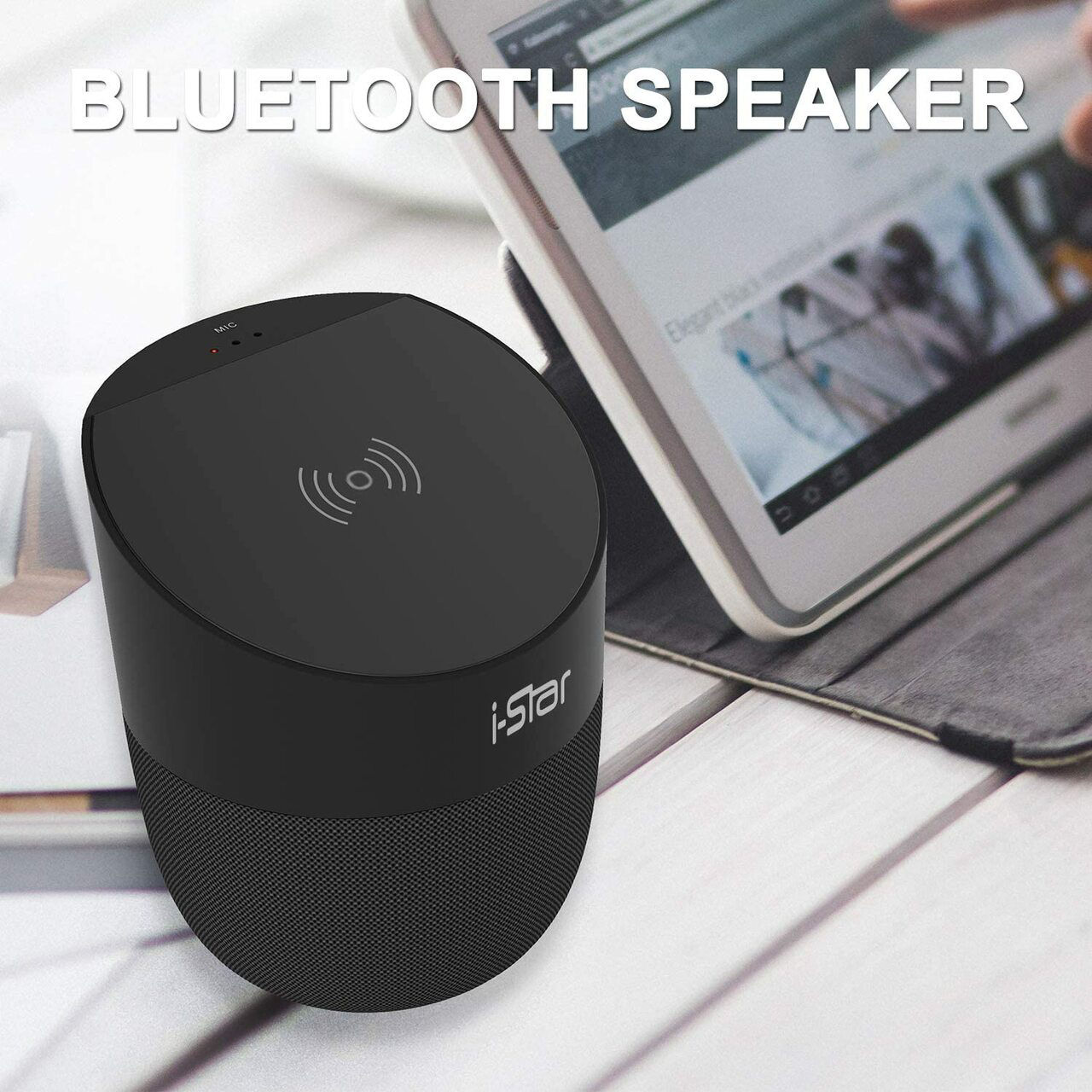 Bluetooth Speaker Wireless Charger