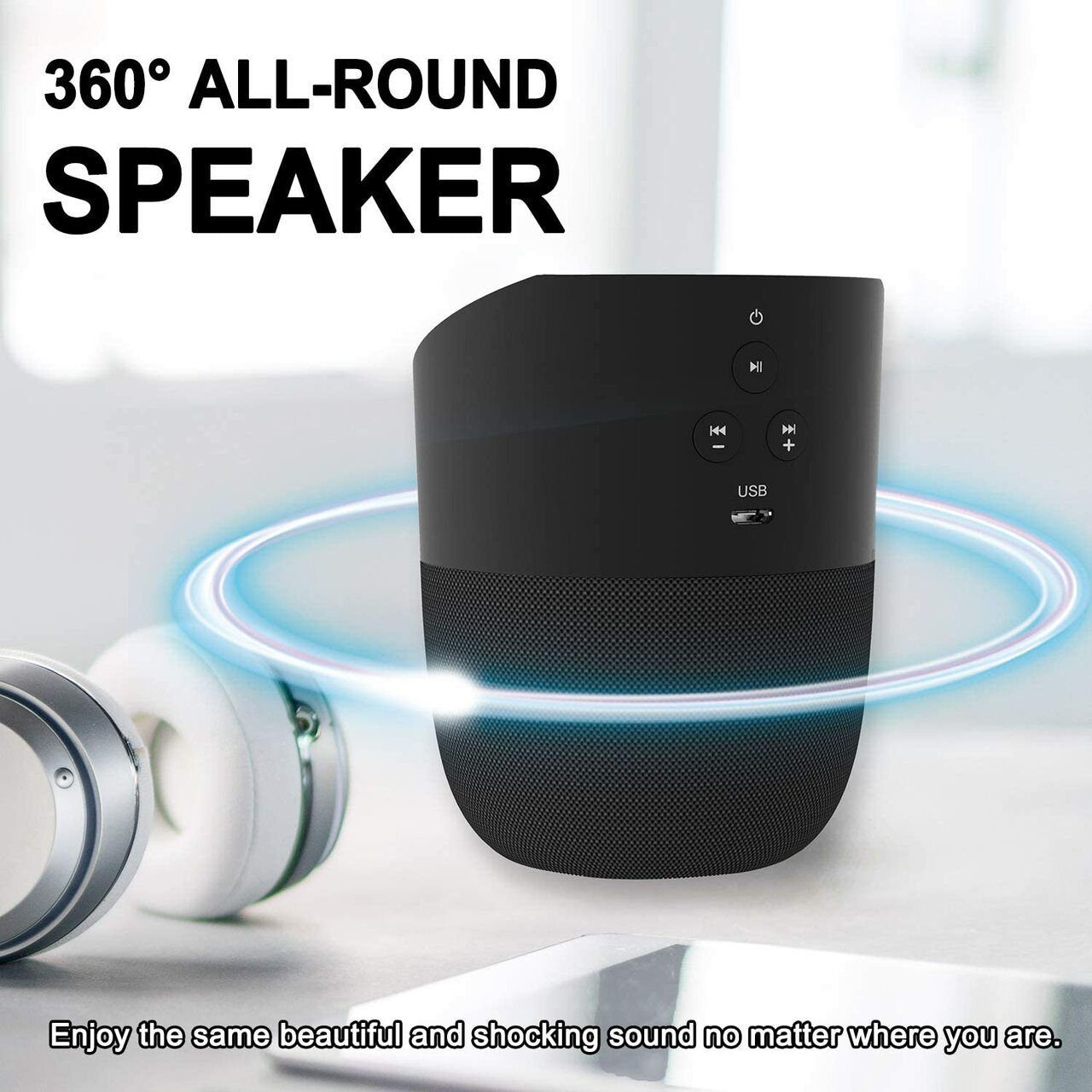 Bluetooth Speaker Wireless Charger