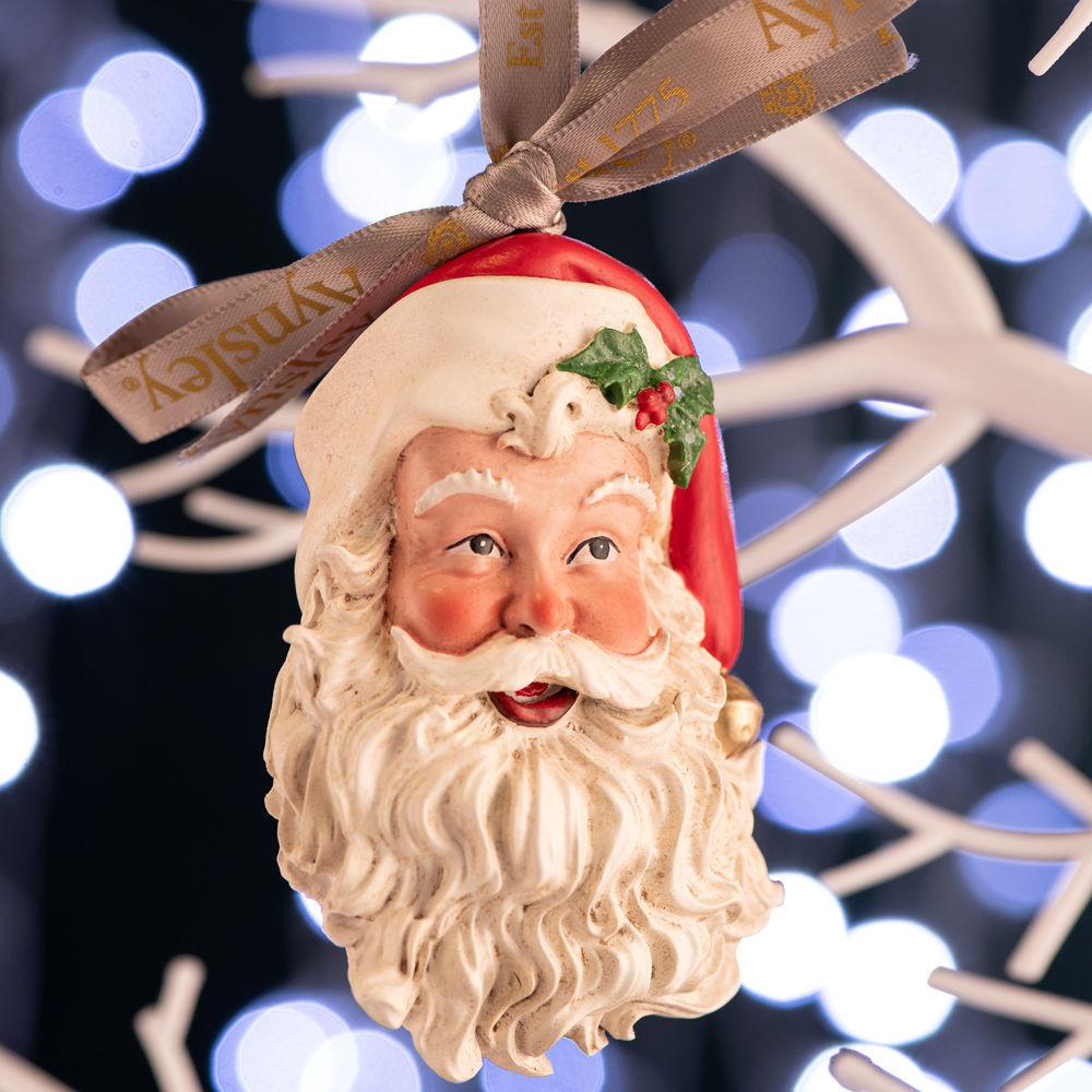 Vintage Santa Hanging Ornament