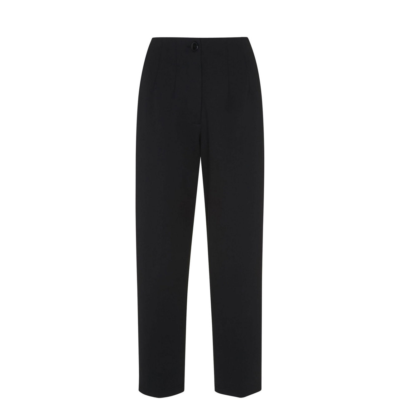 Lila Ponte Cropped Straight Leg Trousers