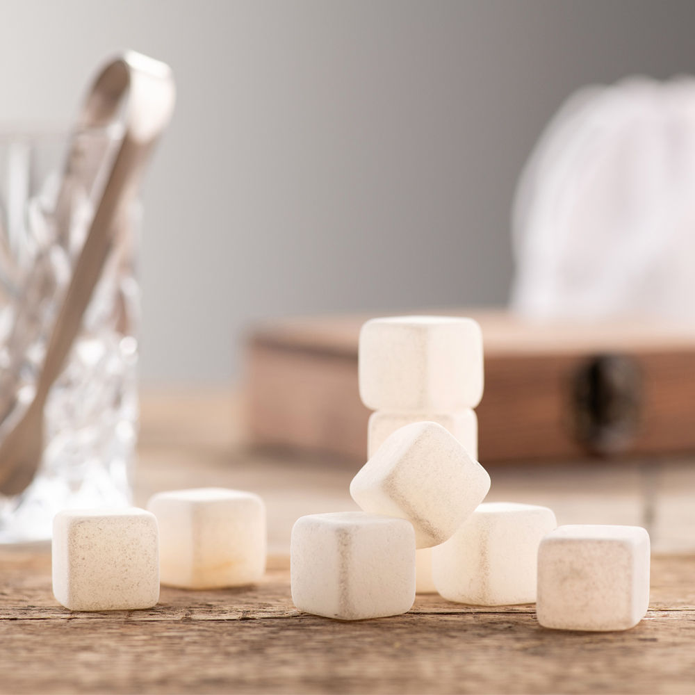 Set of 9 Jade Cooling Stones