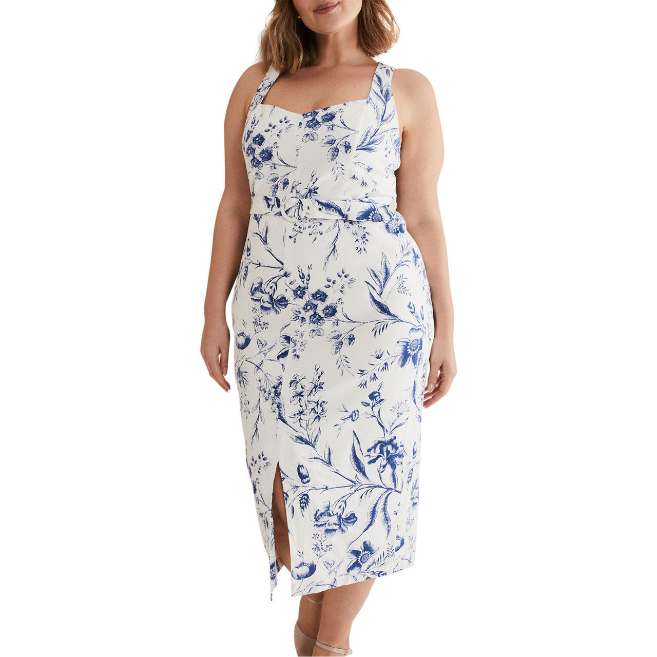 chinese dress ladies Kaya Linen Dress – Petite Chérie main image 1