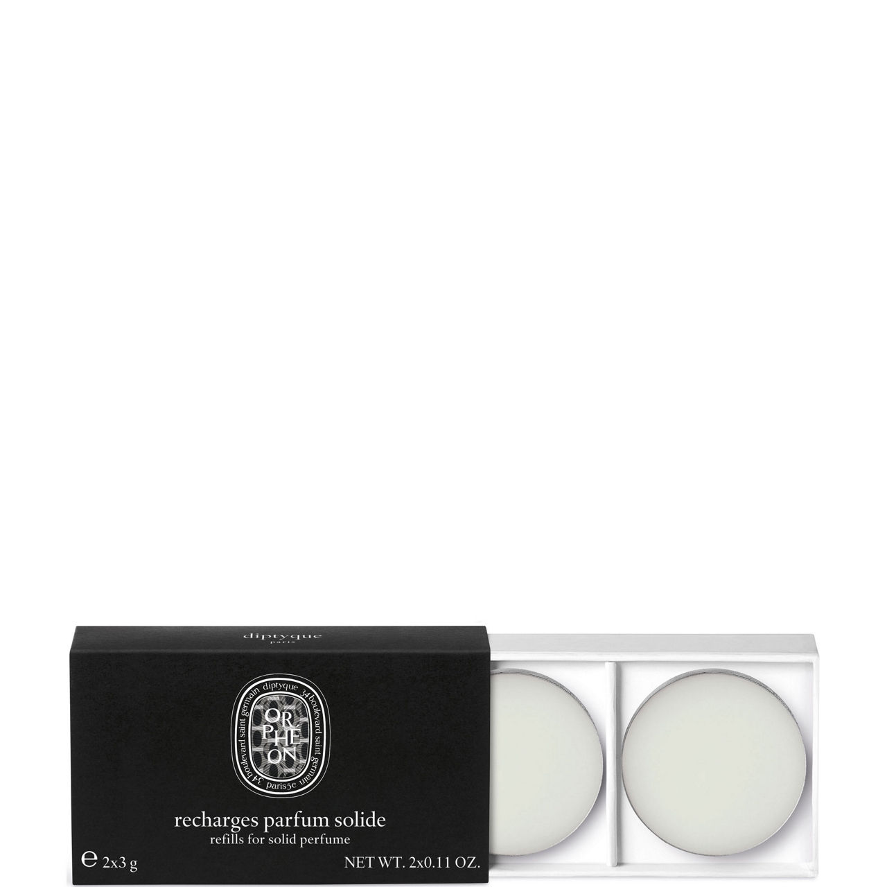 Orphéon Refills for Solid Perfume Set of Two