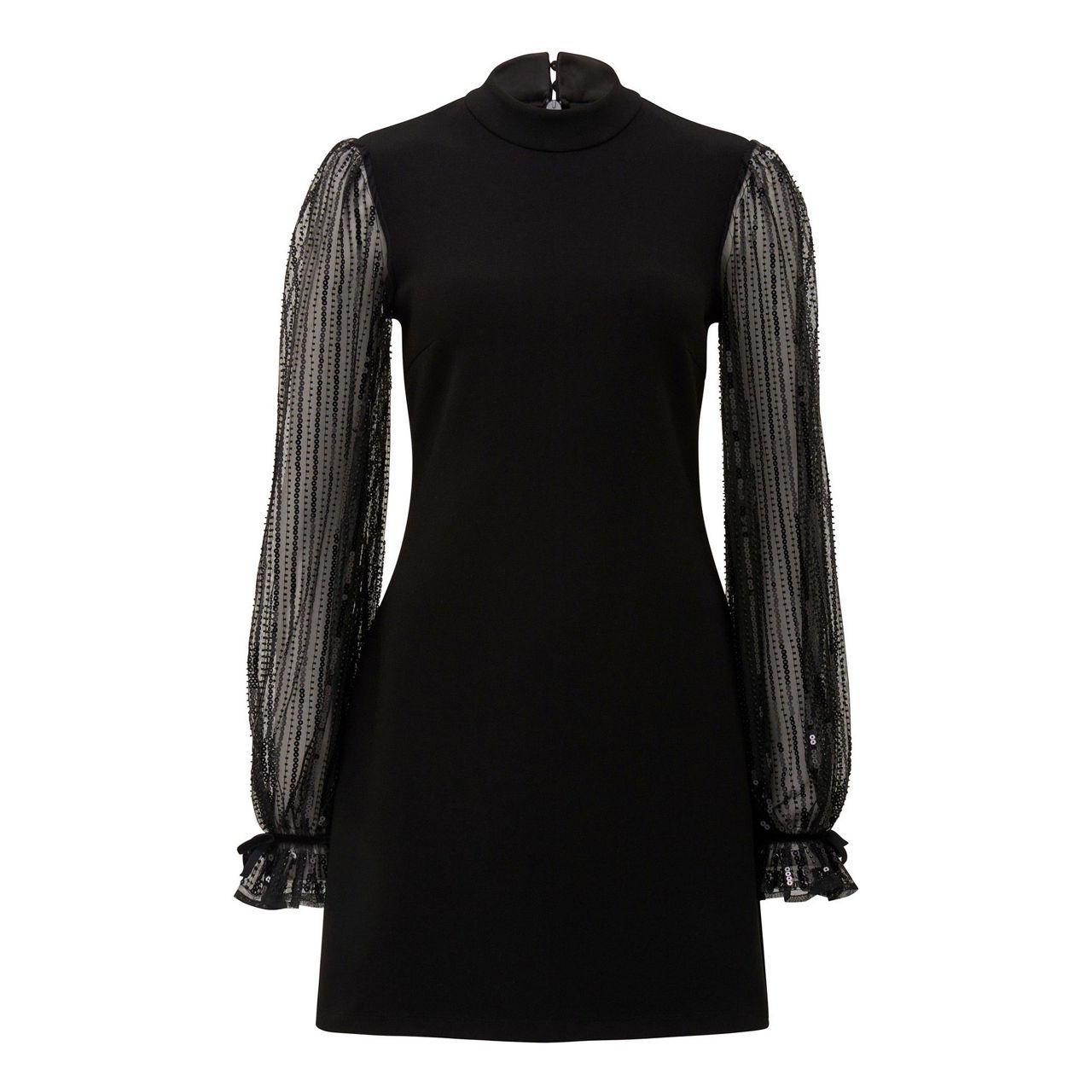FOREVER NEW Ada Beaded Sleeve Dress FOREVER NEW Ada Beaded Sleeve Dress