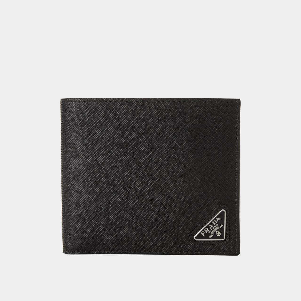 Logo Billfold Leather Wallet