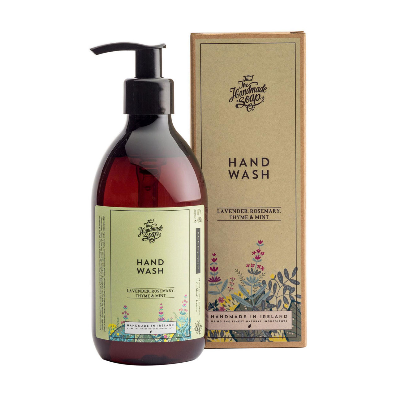 Hand Wash - Lavender, Rosemary, Thyme & Mint 300ml Hand Wash - Lavender, Rosemary, Thyme & Mint 300ml
