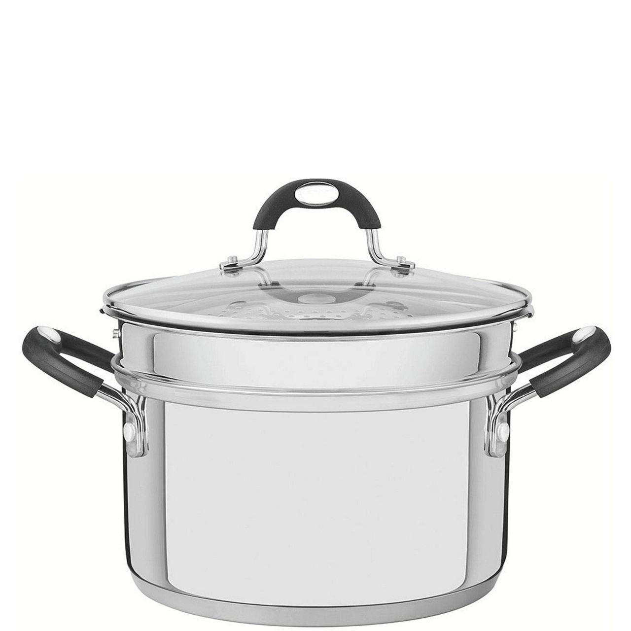 Stainless Steel Two Piece Steamer Set