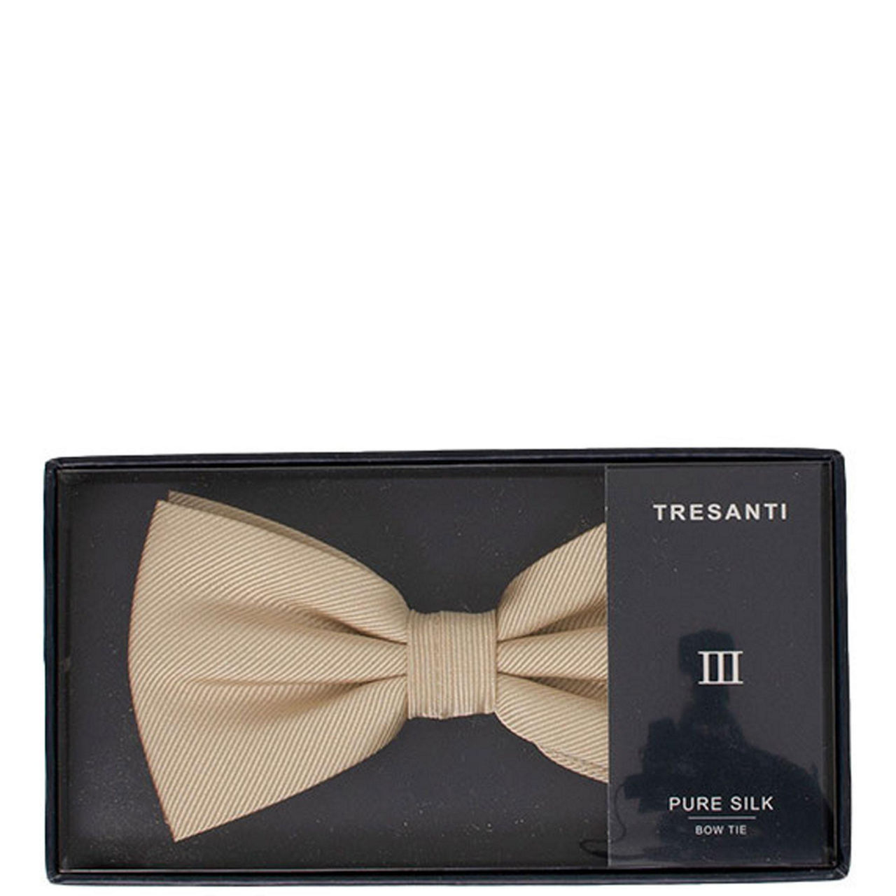 Classic Solid Pure Silk Bow Tie