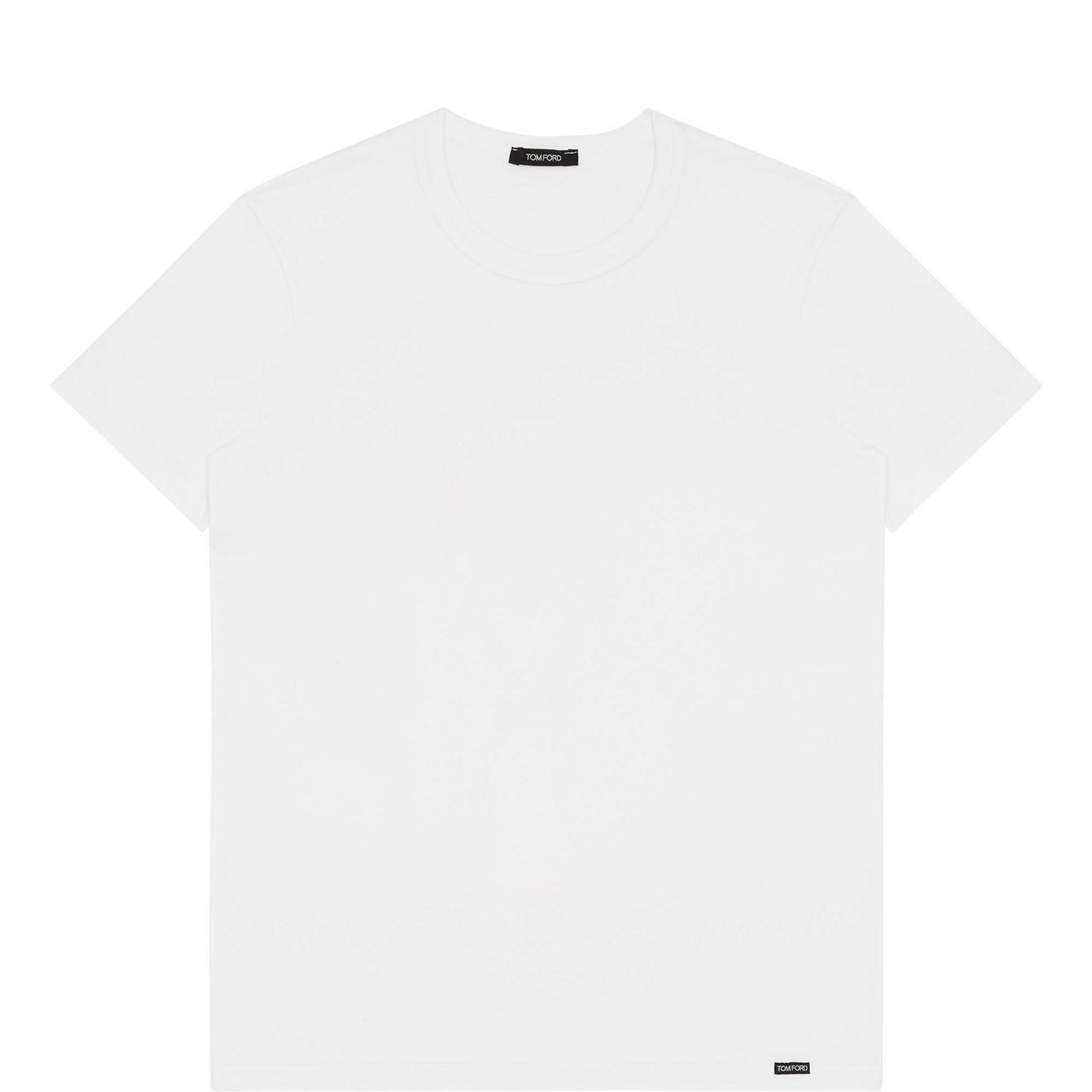 Cotton-Stretch Crew Neck T-Shirt