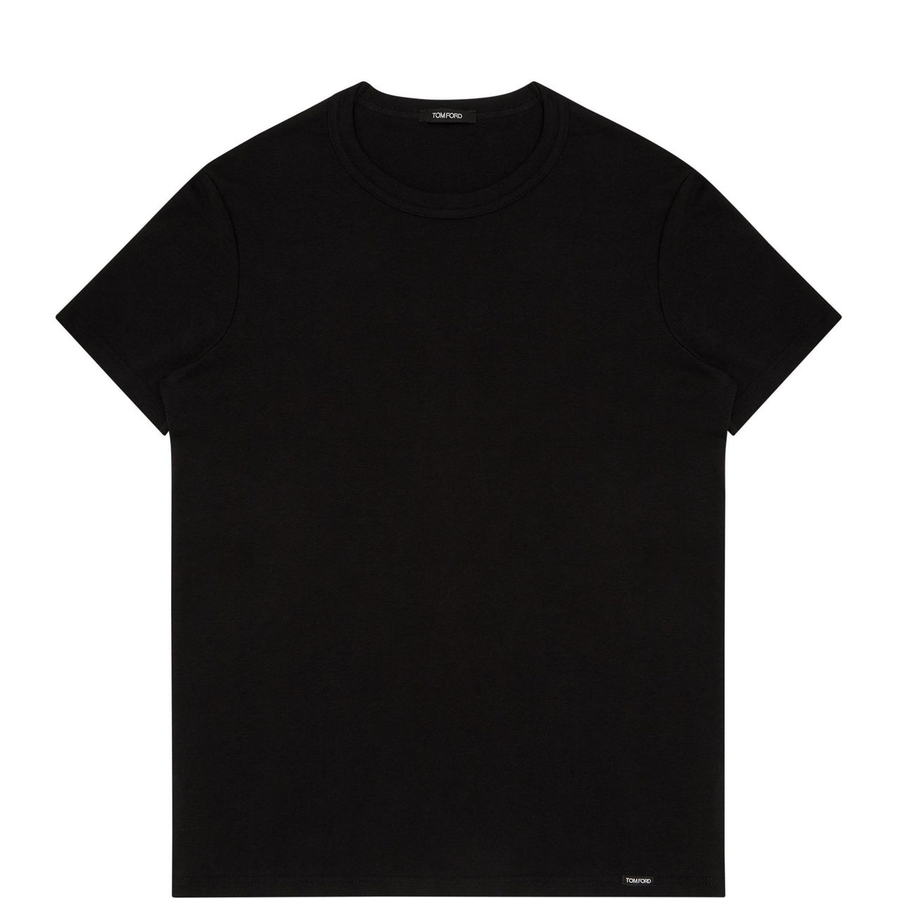 Cotton-Stretch Crew Neck T-Shirt