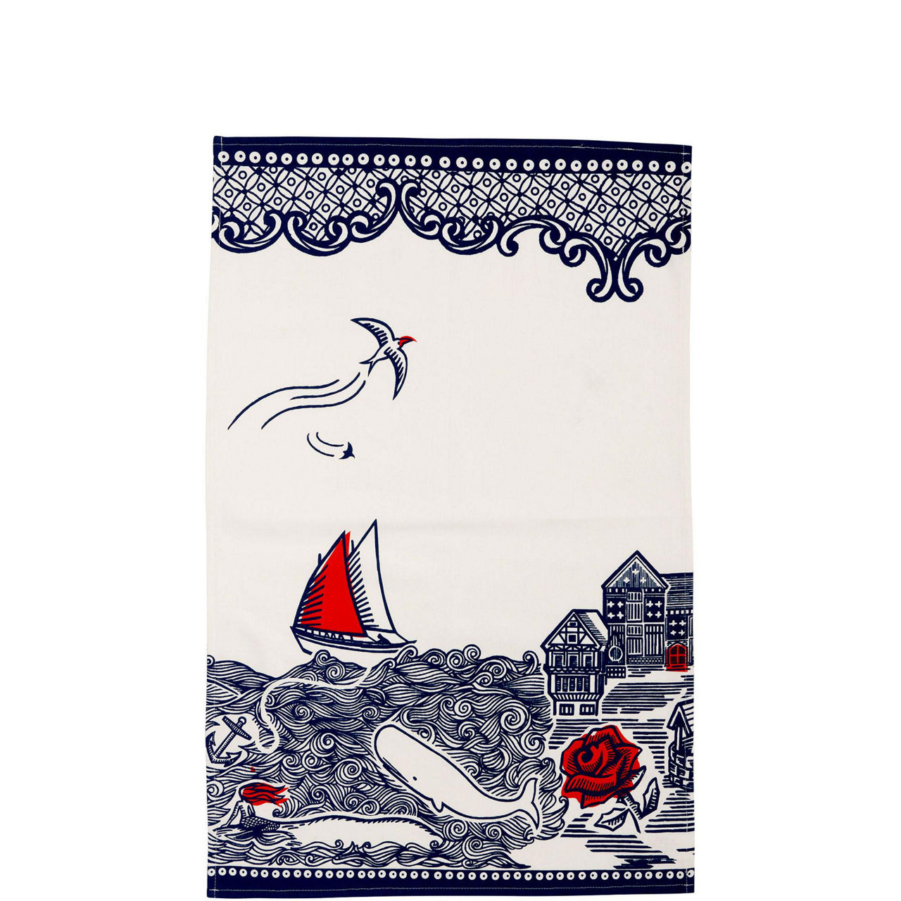 County Cotton Tea Towel