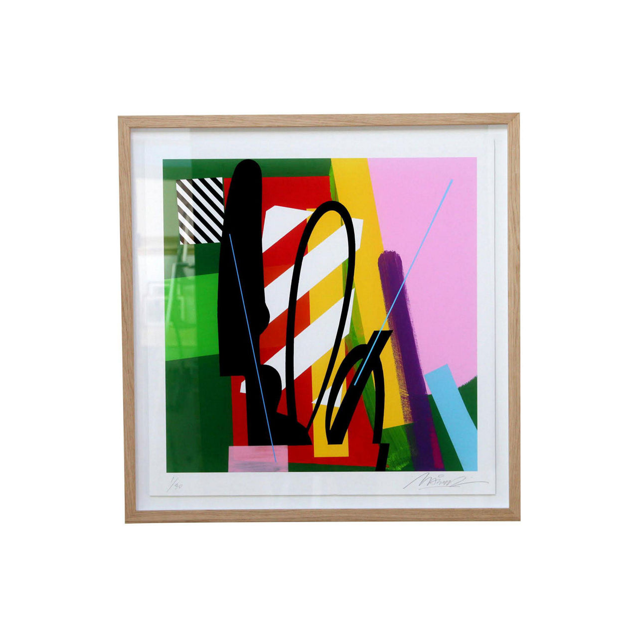 Green Calm Below Art Print preview