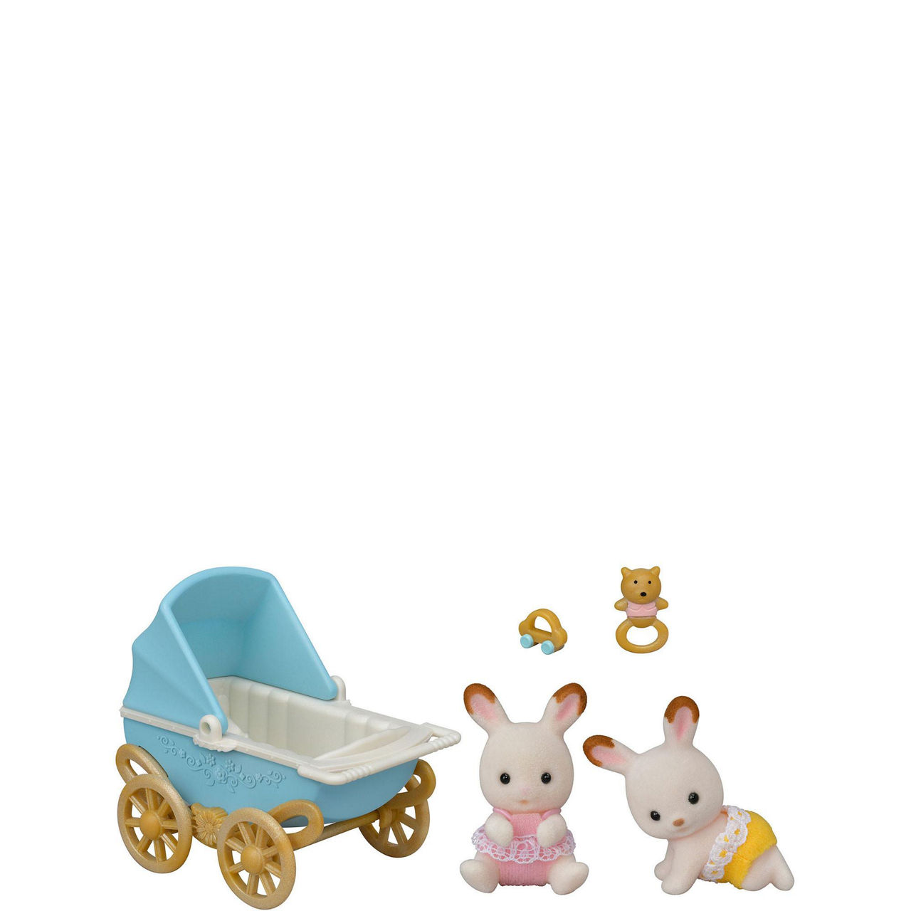 Chocolate Rabbit Twins Set
