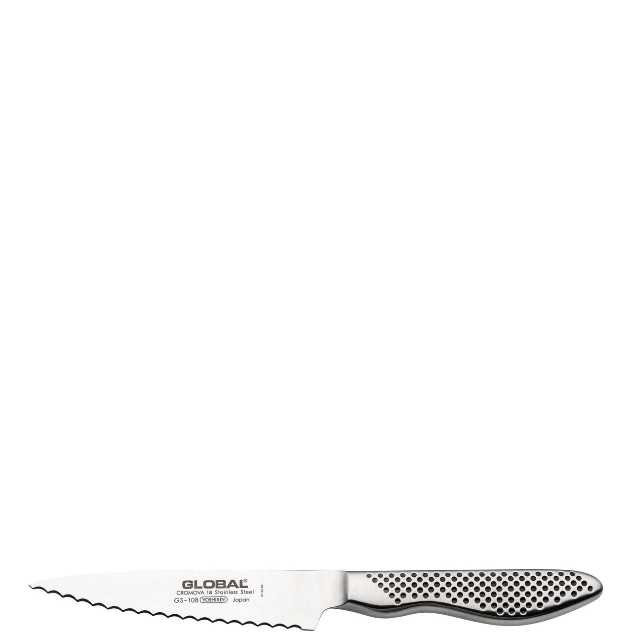 Utility Knife 12cm Scalloped Blade