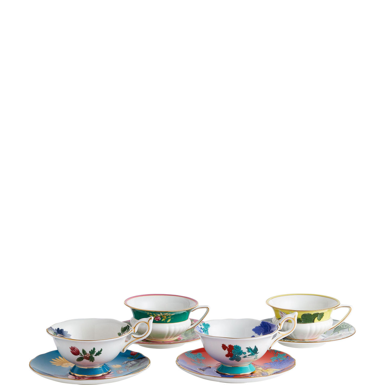 Wonderlust Teacup Saucer Set