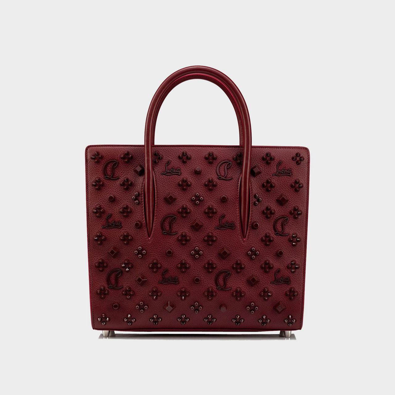 CHRISTIAN LOUBOUTIN Paloma Medium Leather Tote
