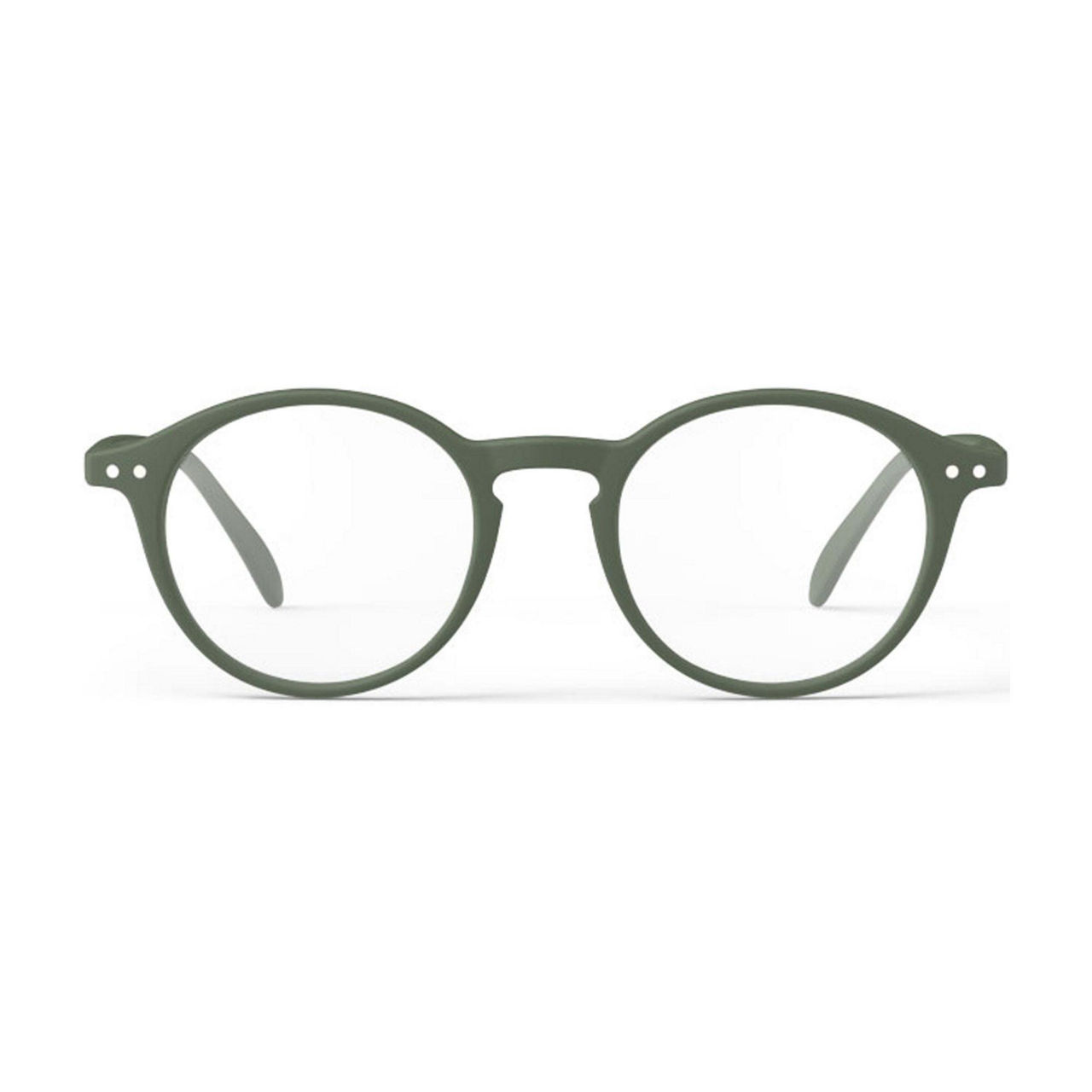 Reading Glasses #D Kaki Green +1