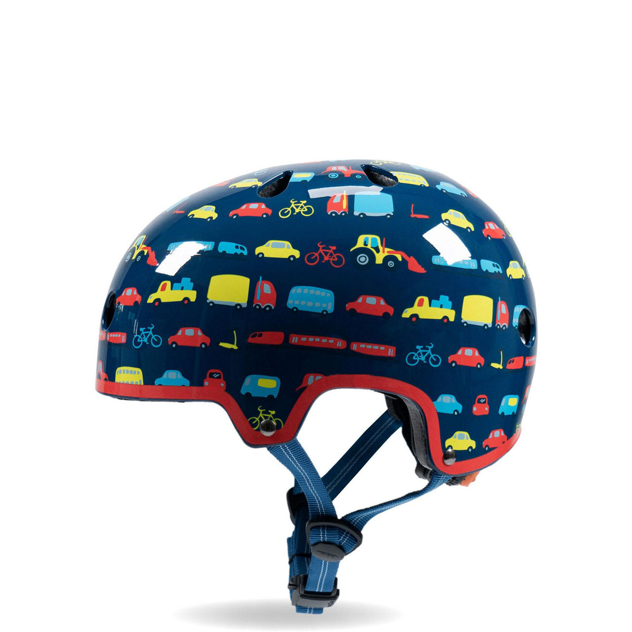 Deluxe Premium Vehicle Print Helmet Medium