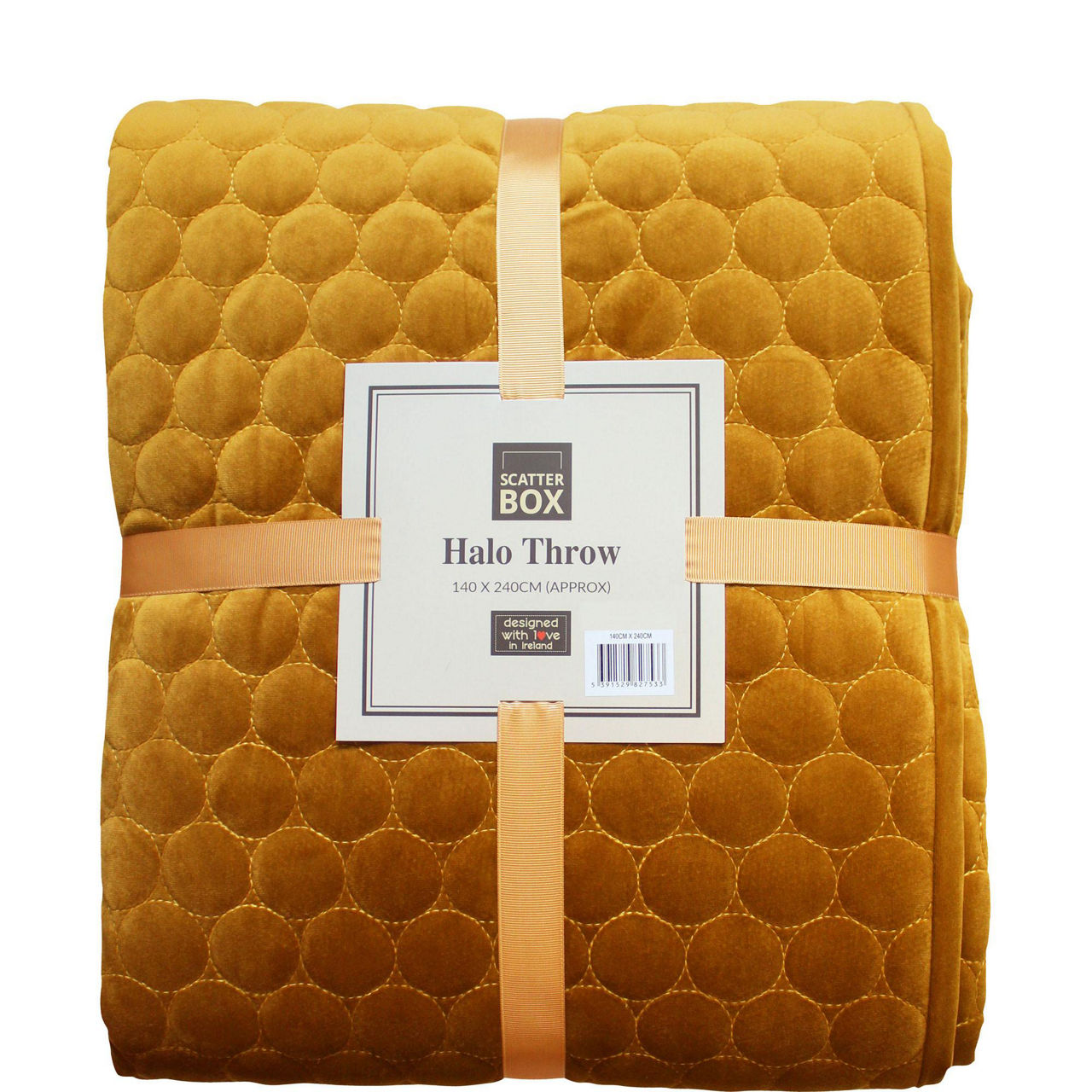 Throw Halo Antique Gold 140cm x 240cm