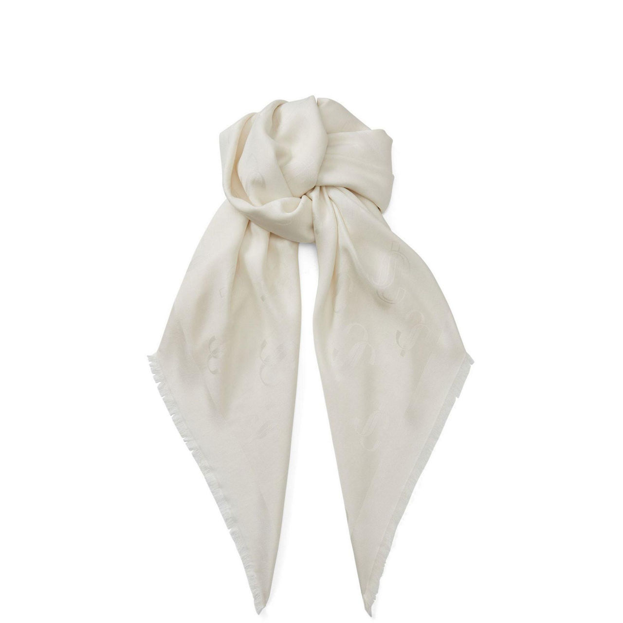 Emani Silk & Wool Blend Jacquard Scarf