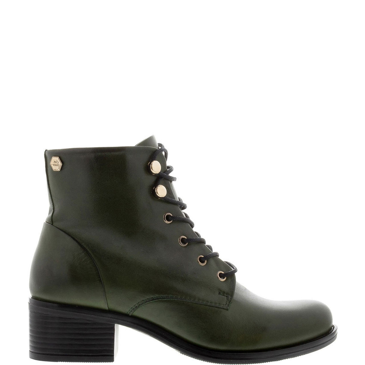 Ocean Lace-Up Biker Boots