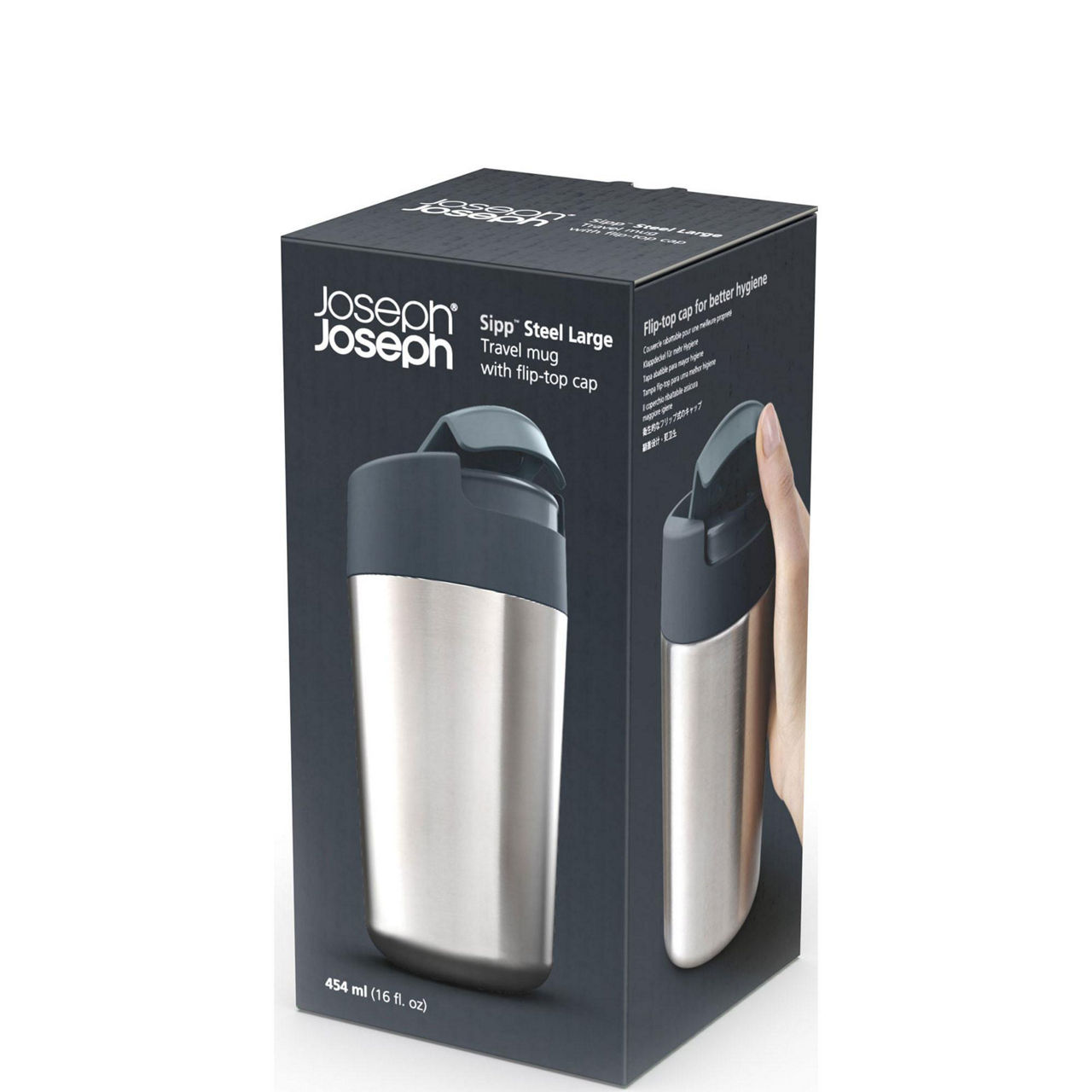 Sipp™ Travel Mug Large With Hygienic Lid 454ml