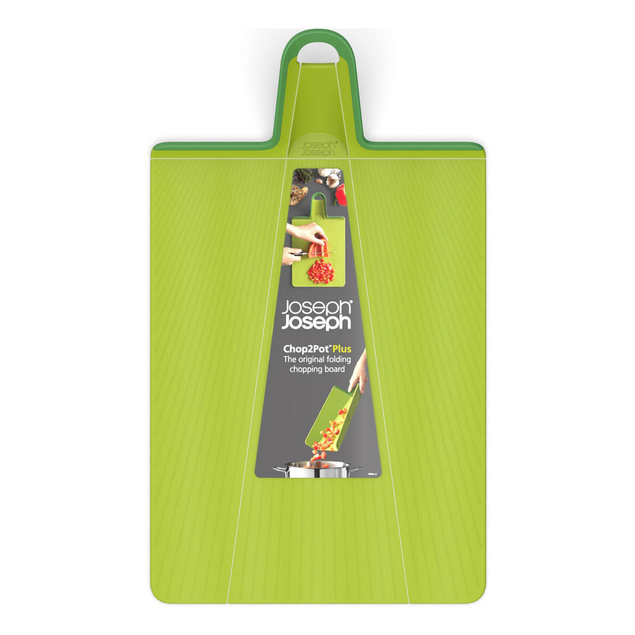 Chop2Pot™ Plus Large Folding Chopping Board Green Chop2Pot™ Plus Large Folding Chopping Board Green