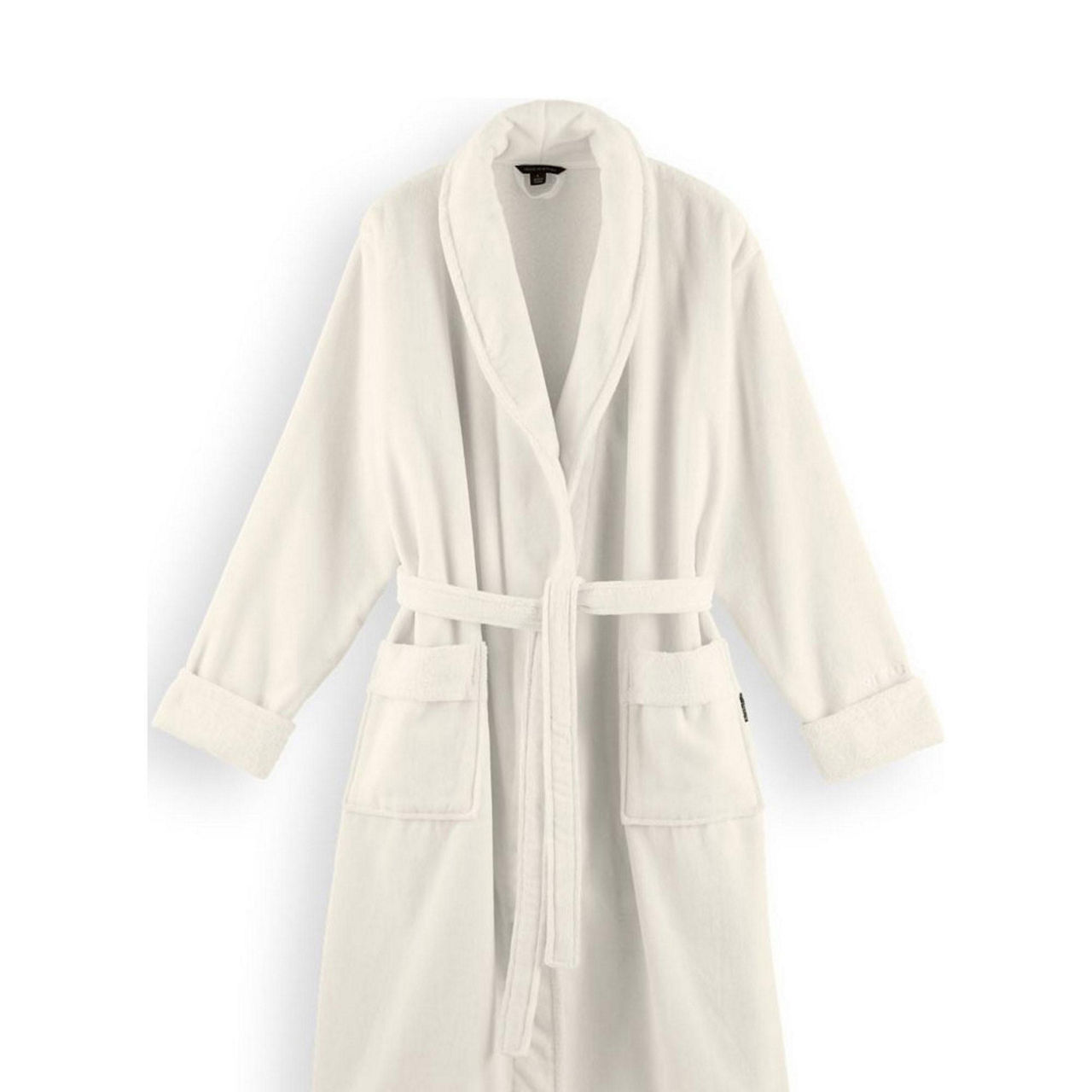 Super Smooth Cotton Bathrobe Women Off White
