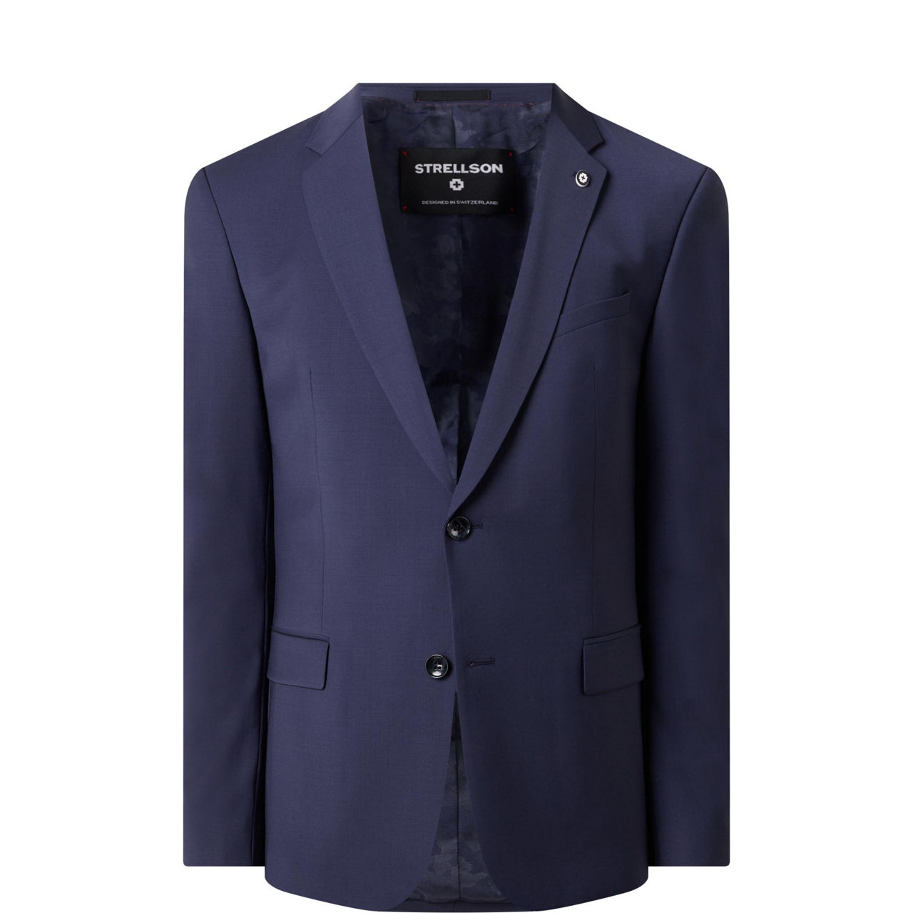 Caleb X Slim Single-Breasted Suit Jacket