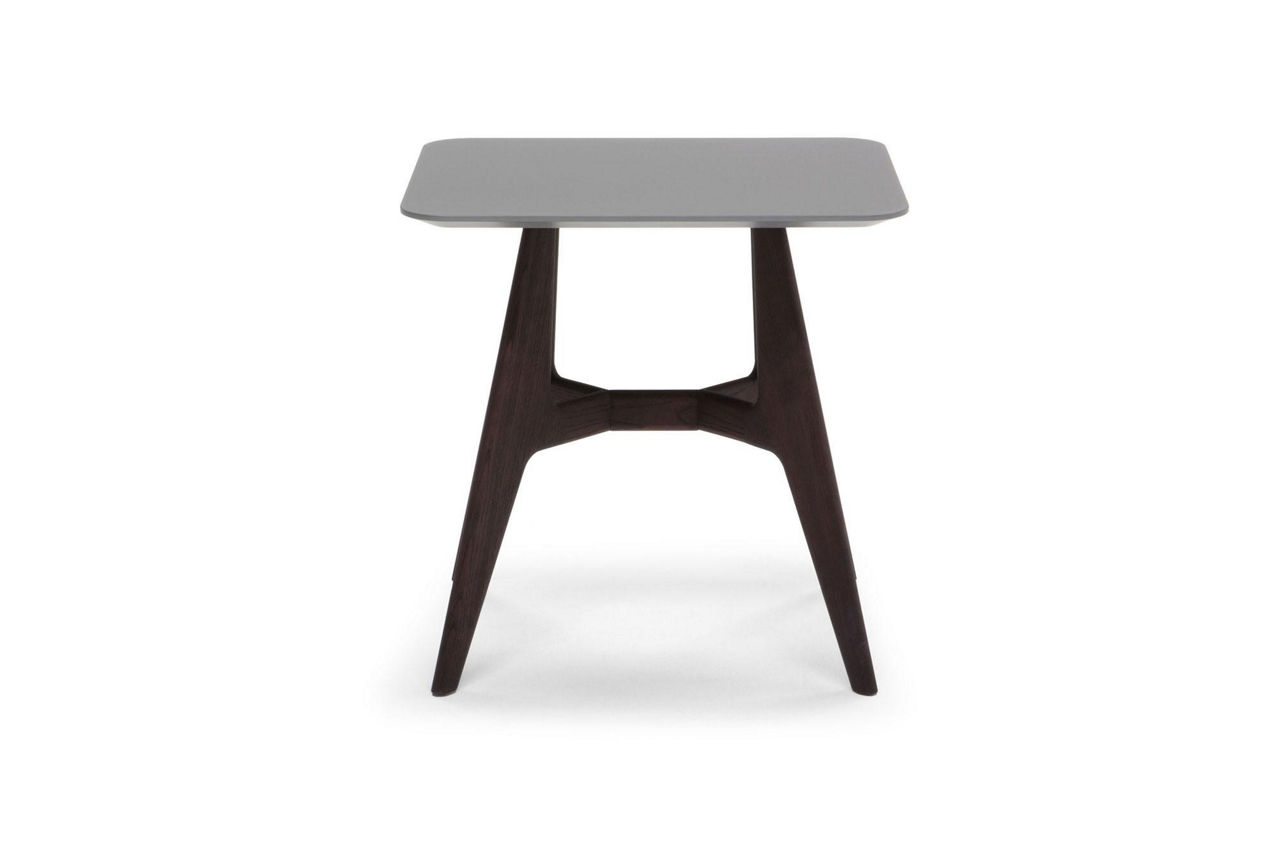 Plettro Accent Table Brown Ash & Lead Grey