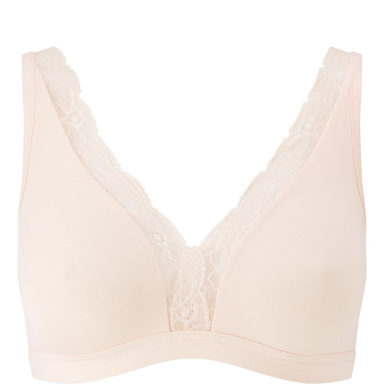Cotton Lace Soft Cup Bra