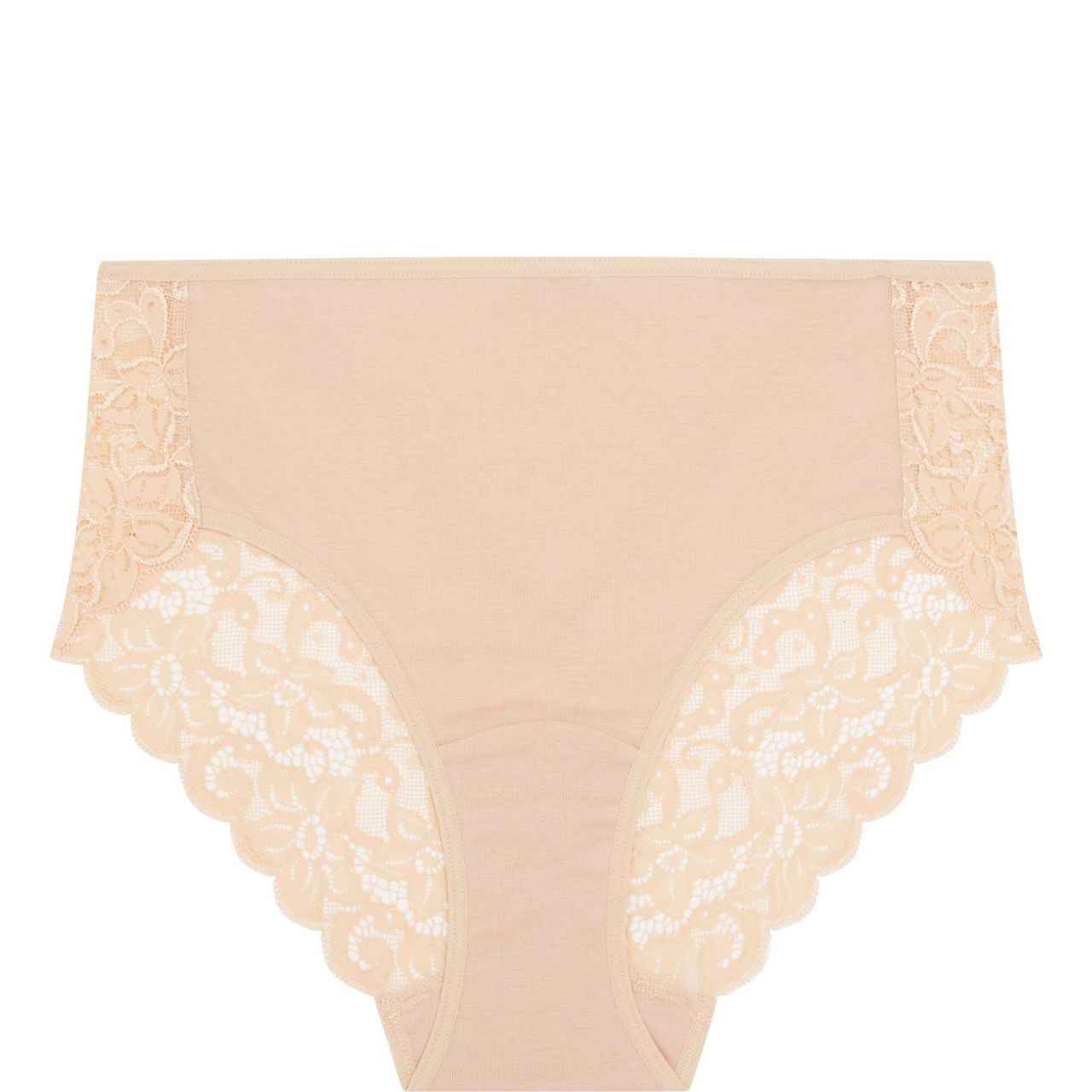 Moments Ribbed Lace Briefs