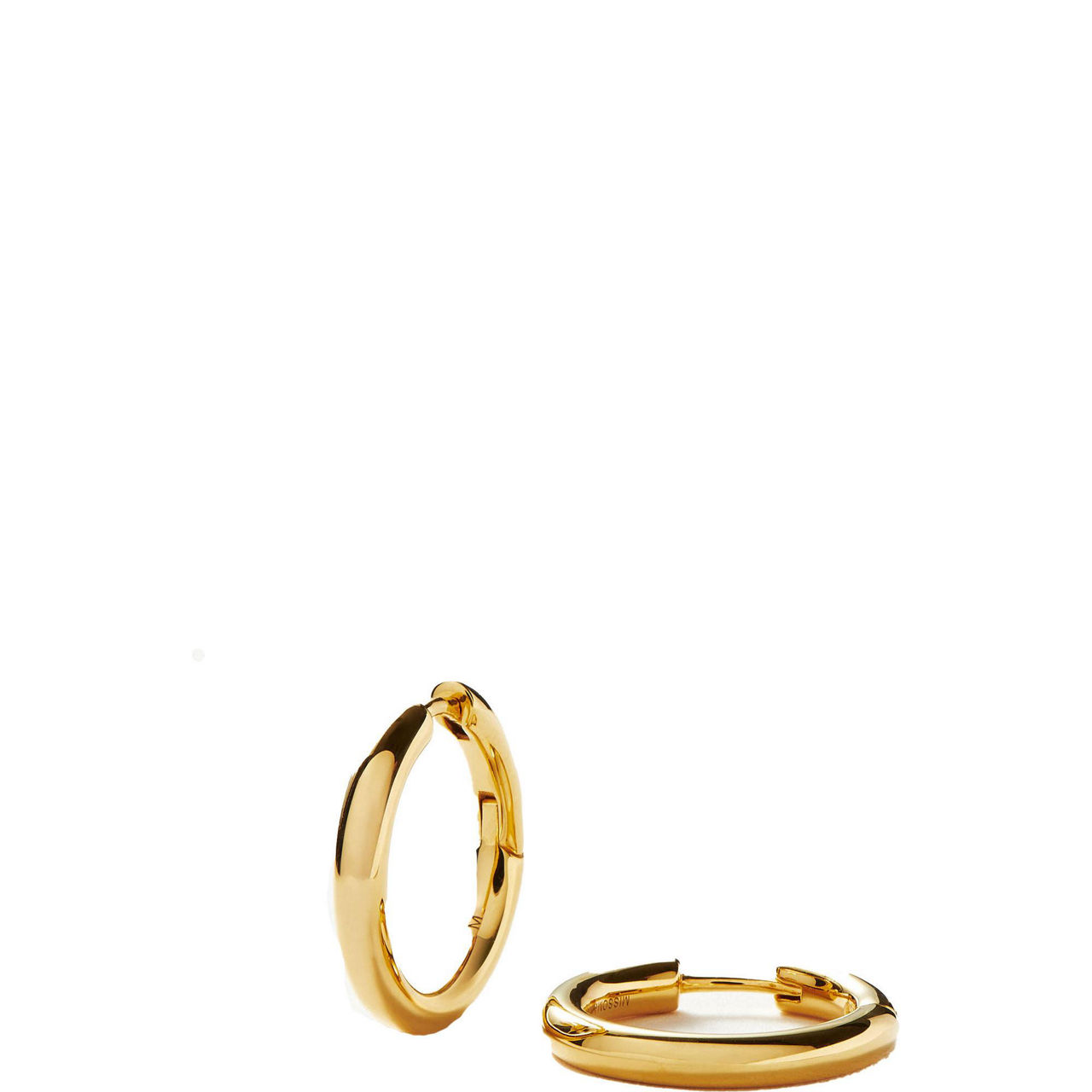 Classic Tunnel Medium Hoop Earrings