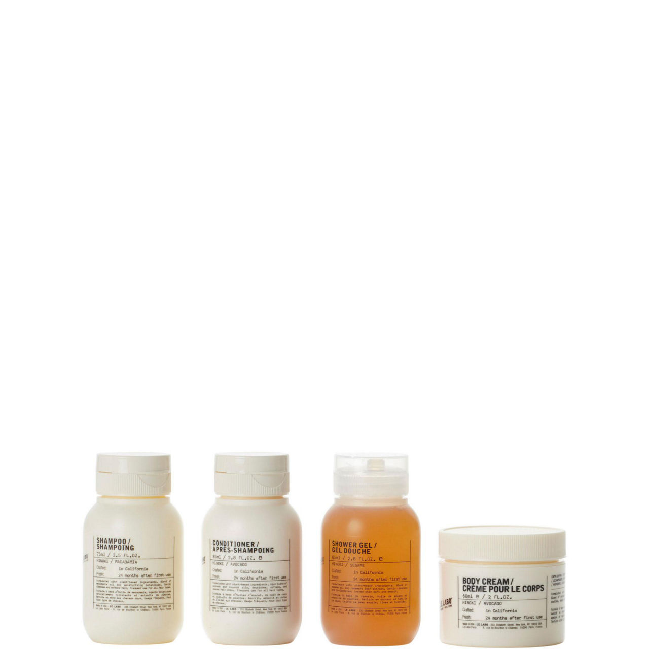 Hinoki Body & Hair Travel Set