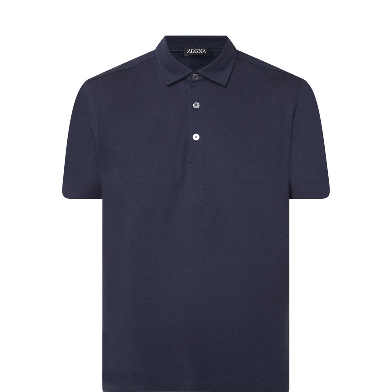 Cotton Silk Polo Shirt