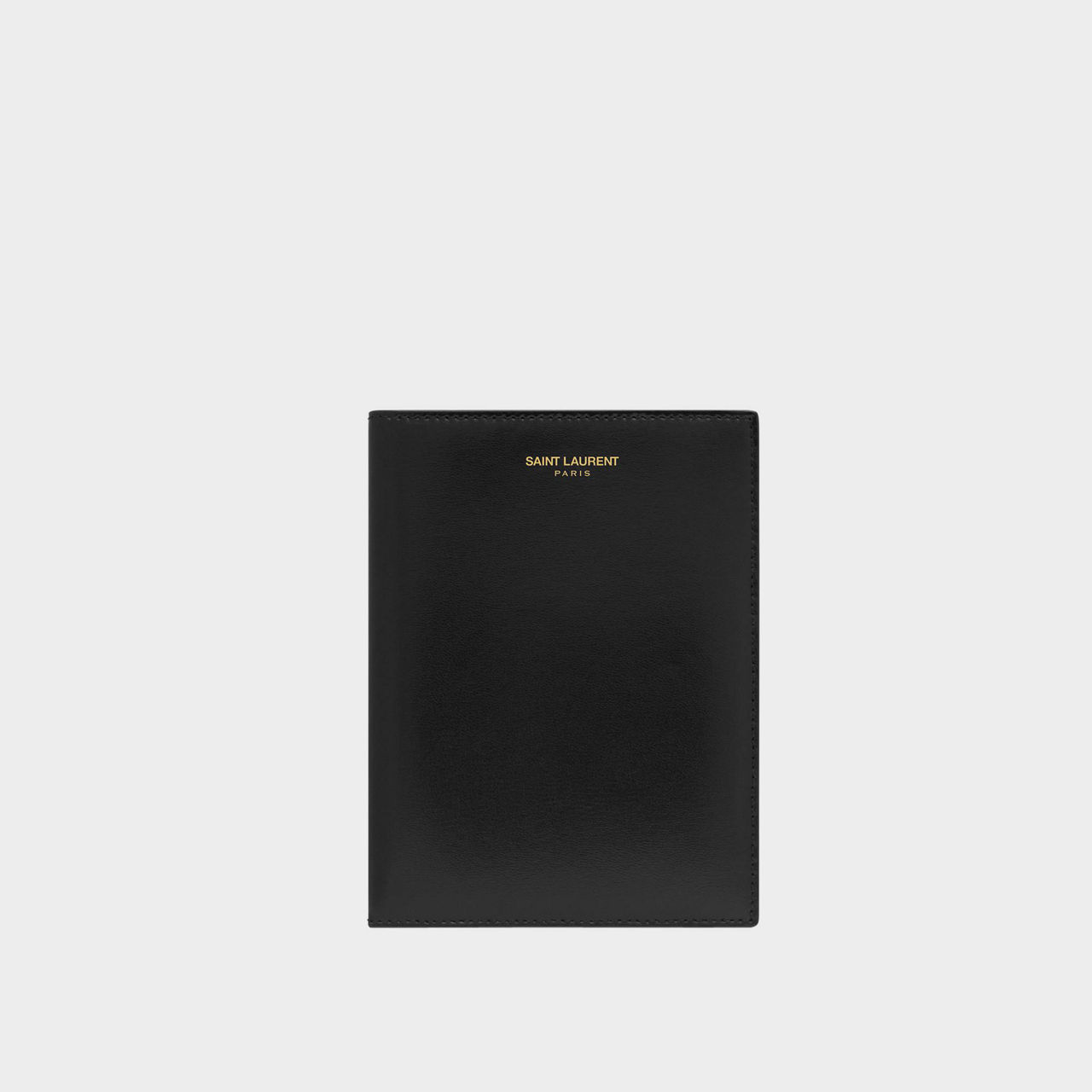 Lacquered Leather Passport Case