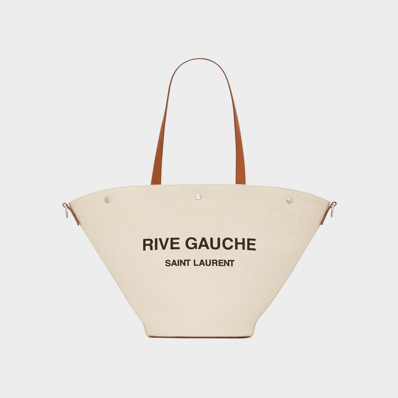 SAINT LAURENT Rive Gauche Canvas Vintage Tote
