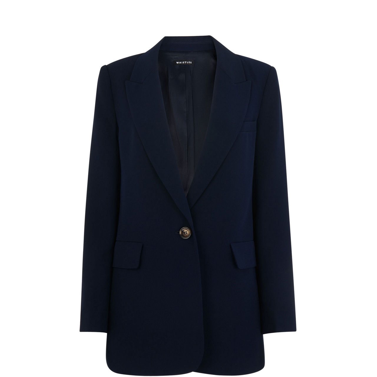 Single-Breasted Boyfriend Blazer