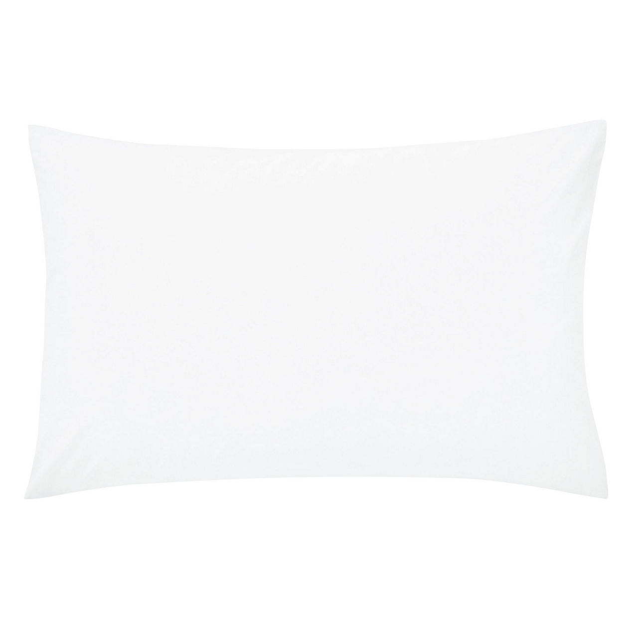 180 Thread Count Housewife Pillowcase White 180 Thread Count Housewife Pillowcase White