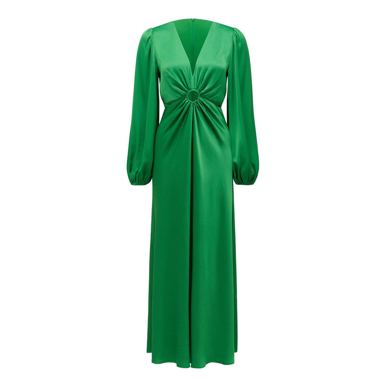 FOREVER NEW Giselle Cut Out Satin Midi Dress