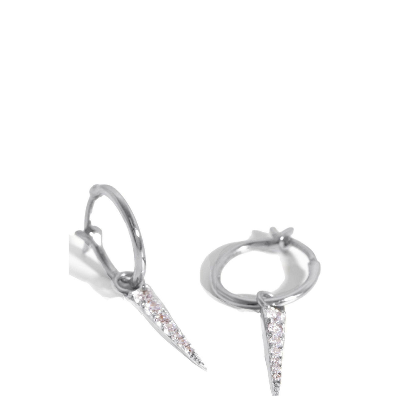 Mini Pavé Dagger Earrings