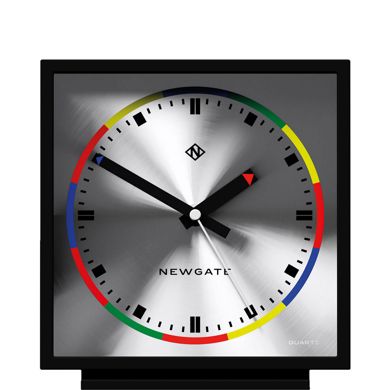 Amp Mantel Clock Black