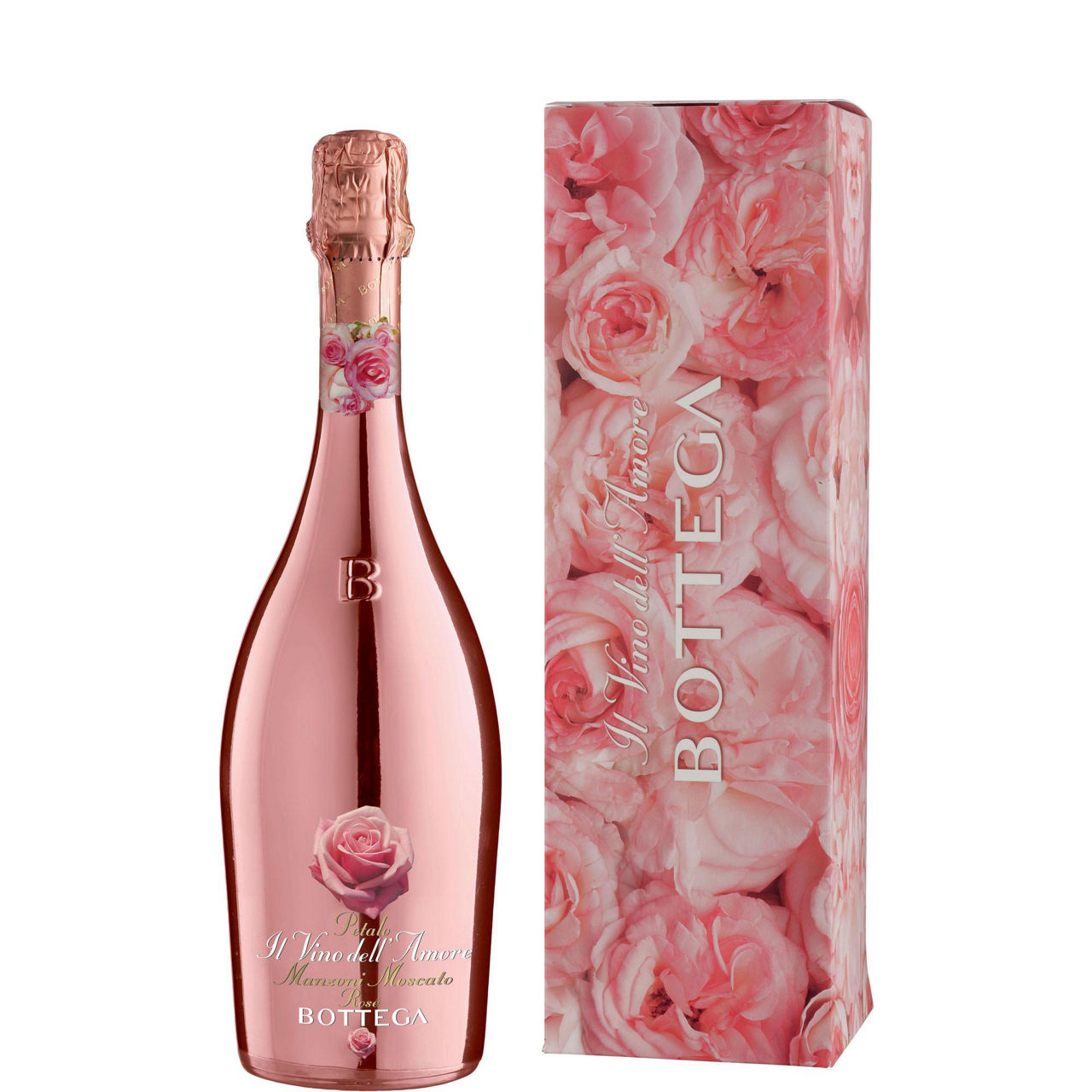 Petalo Manzoni Moscato Rosé Manzoni Moscato Spumante Dolce Gift Box 750ml