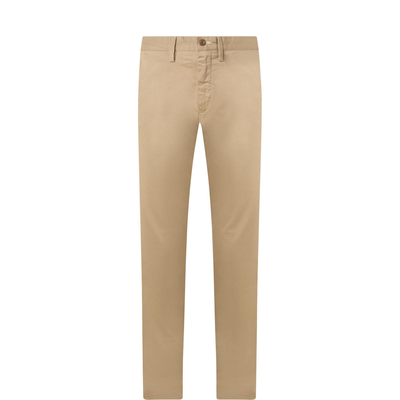 Slim-Fit Twill Trousers