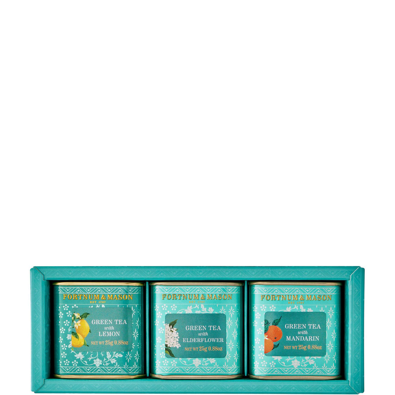 Three Mini Green Scented Teas