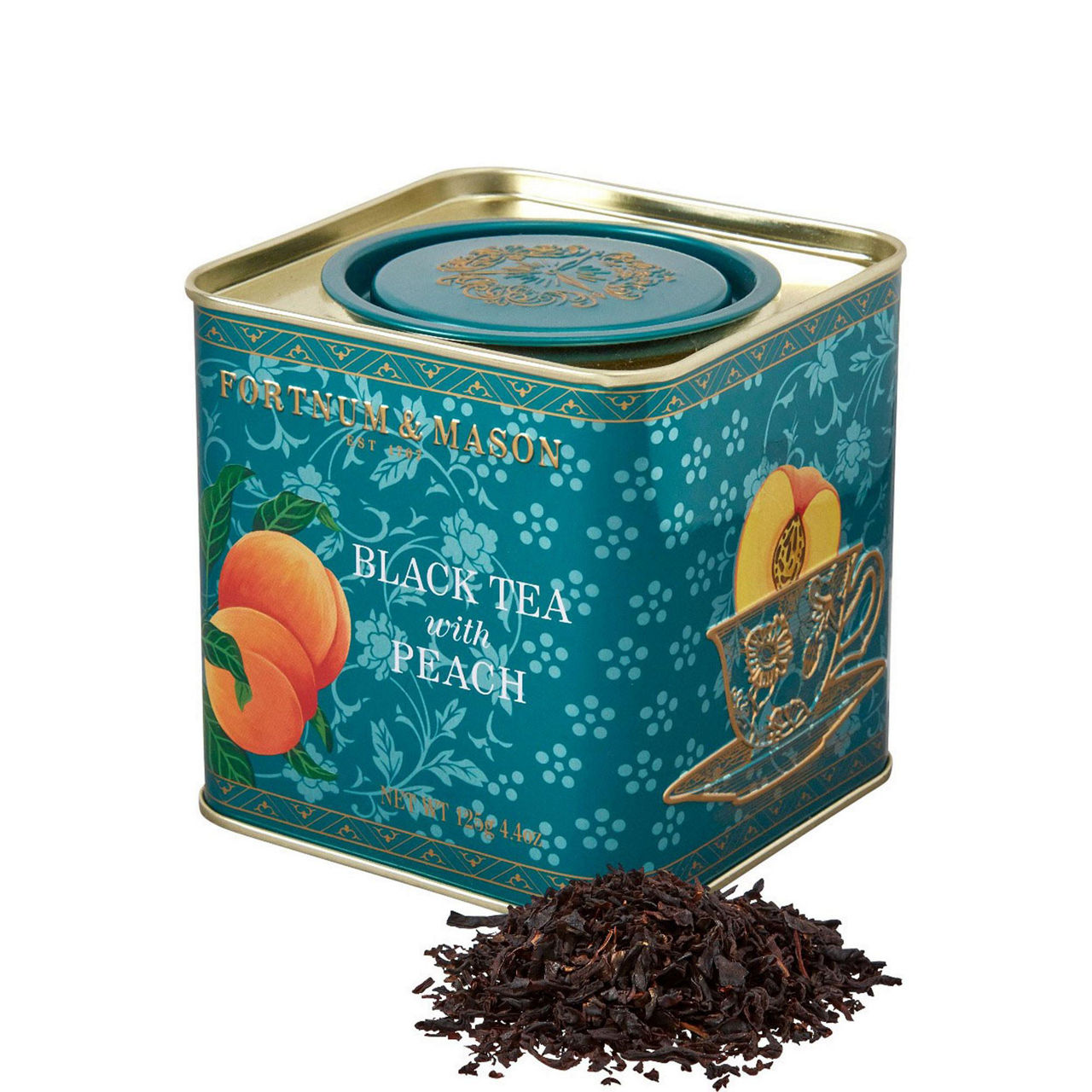 Black Tea With Peach Loose Leaf Tin 125g