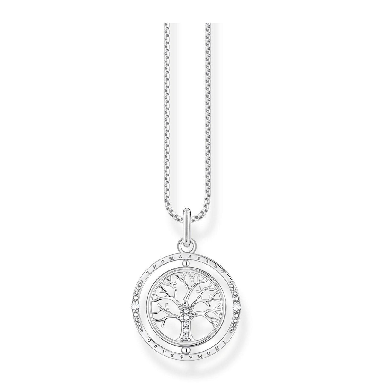 Silver Tree Of Love Necklace