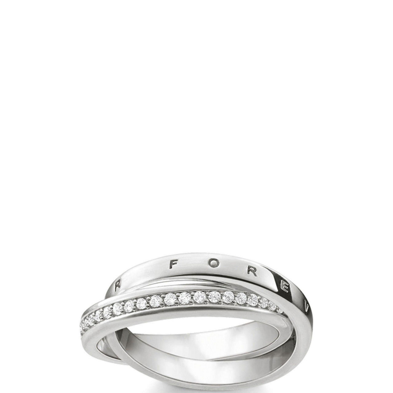 Together Forever Sterling Silver Ring