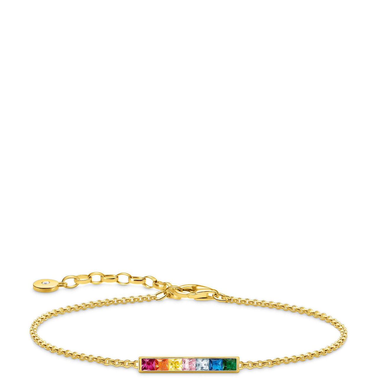Rainbow Heritage Stone Bracelet