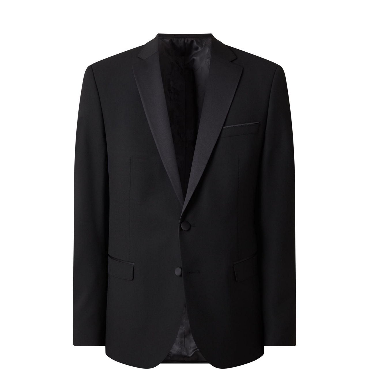 Single-Breasted Tuxedo Jacket
